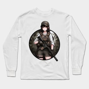 Tactical Girl Long Sleeve T-Shirt